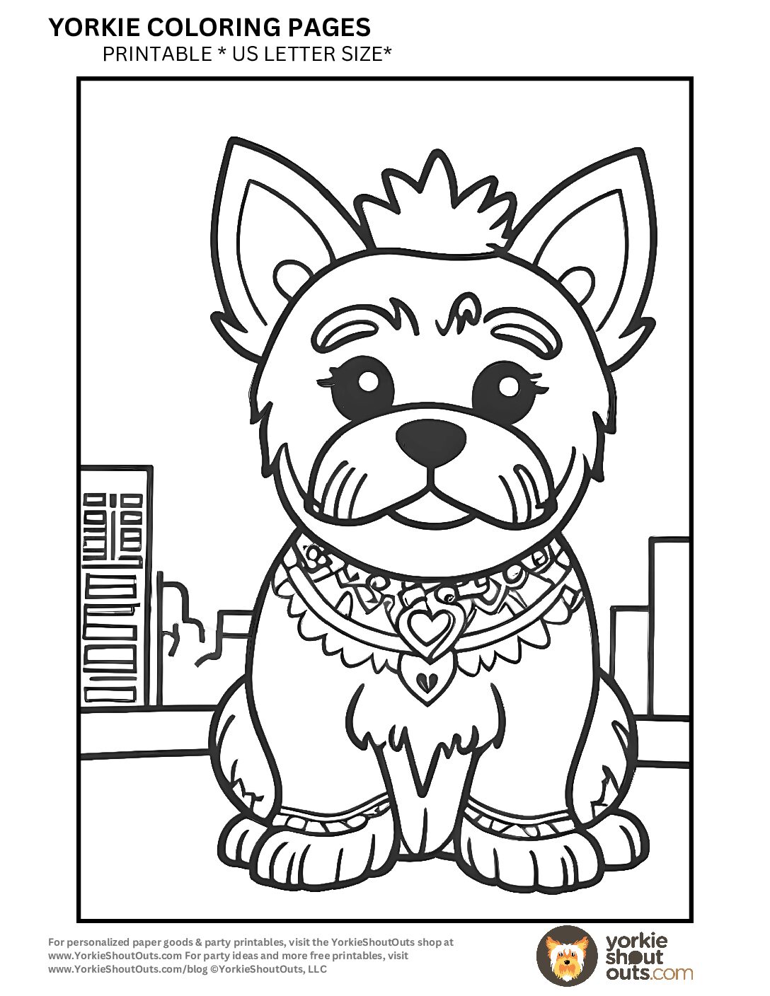 Yorkie Mandala PDF preview